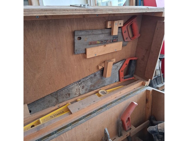 4x houten transportkist met inhoud - afbeelding 11 van  14