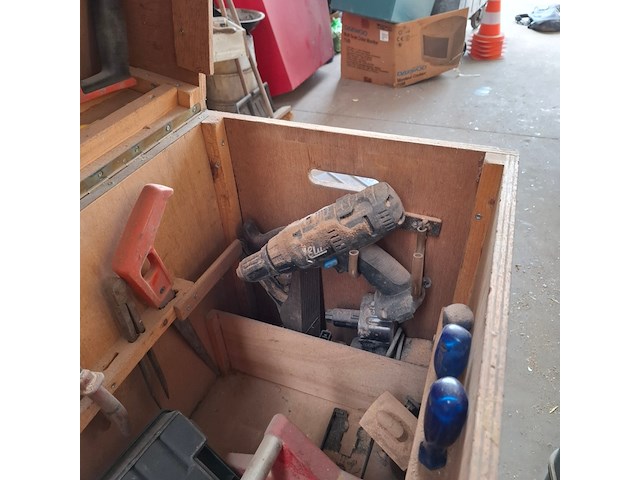 4x houten transportkist met inhoud - afbeelding 12 van  14