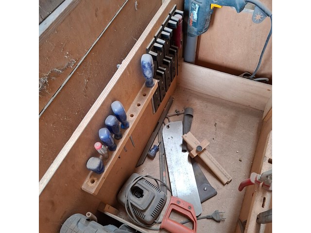 4x houten transportkist met inhoud - afbeelding 14 van  14