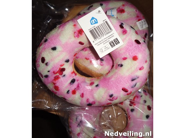 4x huisdier speeltje donut - afbeelding 2 van  3