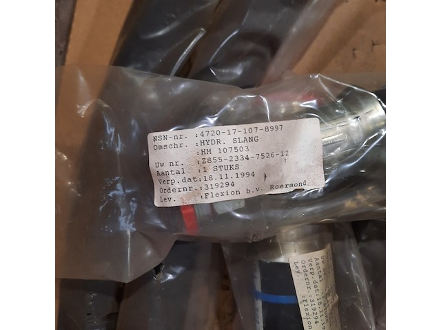 4x hydraulische slang, flexitube - afbeelding 4 van  6