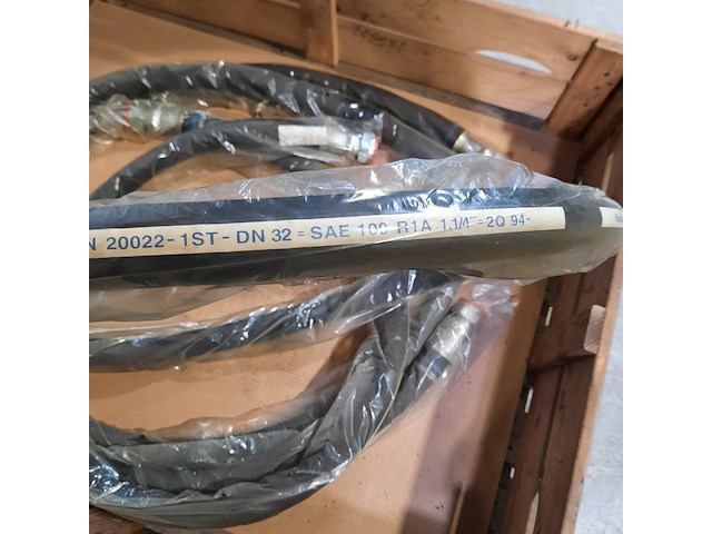 4x hydraulische slang, flexitube - afbeelding 6 van  6