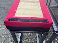 (4x) industriële bank - voorzien van vier gekleurde zittingen - afbeelding 6 van  16