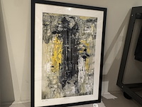 4x ingelijst kunstwerk - afbeelding 3 van  6