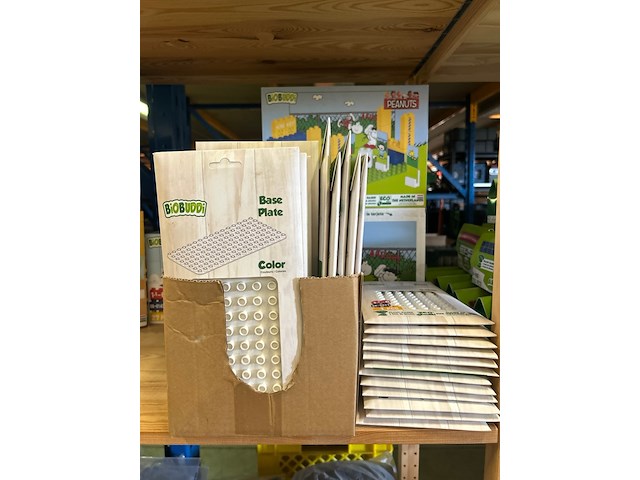 4x inhoud stellingvak + doos speelgoed ca. 175 items, biobuddi - afbeelding 12 van  13