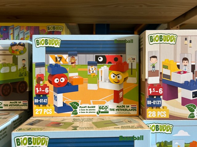 4x inhoud stellingvak + doos speelgoed ca. 175 items, biobuddi - afbeelding 9 van  13