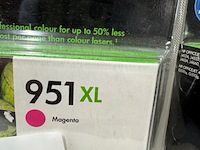 4x inkjet cartridges hp, 951xl, 901xl, 970xl en 951xl - afbeelding 3 van  6