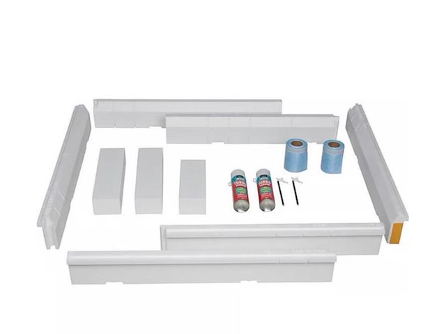 4x installatieset douchevloer dragerset villeroy & boch, u91411300 - afbeelding 1 van  3