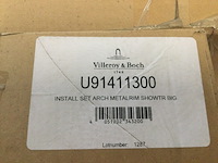 4x installatieset douchevloer dragerset villeroy & boch, u91411300 - afbeelding 3 van  3