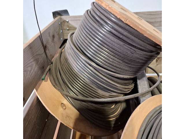 4x kabel op haspel, belden - afbeelding 3 van  9