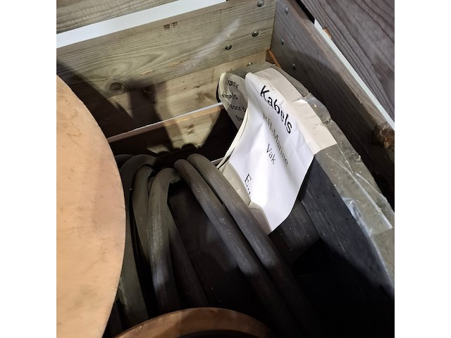 4x kabel op haspel, belden - afbeelding 7 van  9