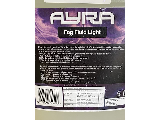 4x kan a 5 liter rookvloeistof - afbeelding 3 van  3