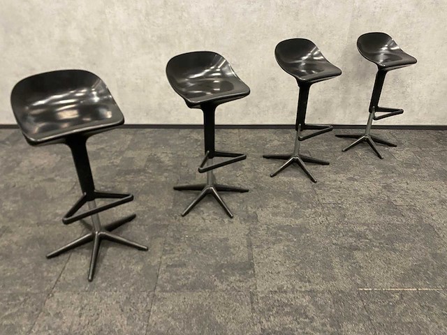 4x kartell spoon - design barkruk - afbeelding 10 van  11