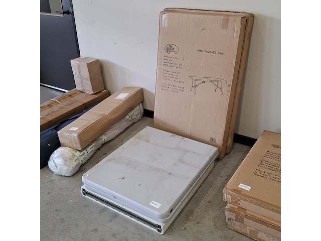 4x klaptafel, deuba - afbeelding 1 van  6
