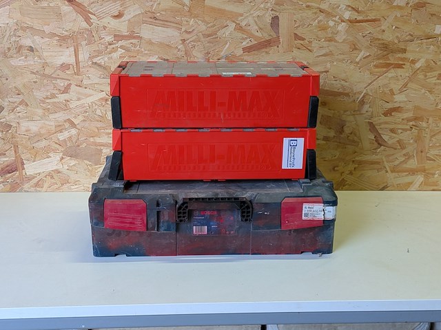 4x koffer gevuld met vulplaatjes - afbeelding 1 van  11