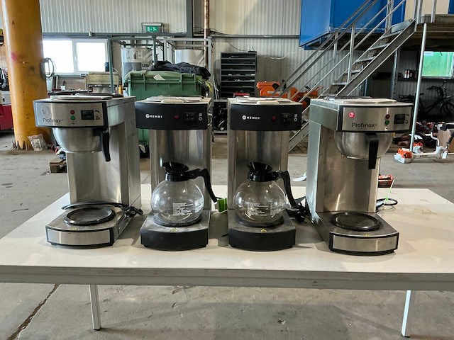 4x koffiemachine - afbeelding 1 van  7