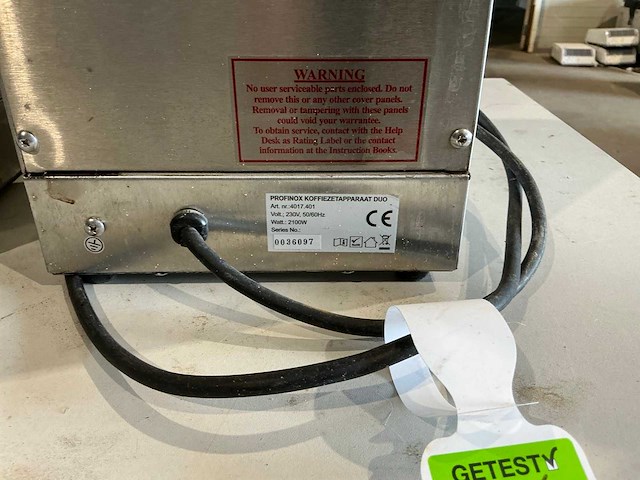 4x koffiemachine - afbeelding 6 van  7