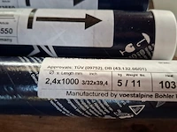 4x koker a 5 kilo laselektrode avesto, 309l-si - afbeelding 2 van  10