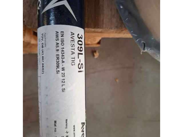 4x koker a 5 kilo laselektrode avesto, 309l-si - afbeelding 4 van  10