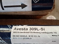 4x koker a 5 kilo laselektrode avesto, 309l-si - afbeelding 8 van  10