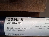 4x koker a 5 kilo laselektrode avesto, 309l-si - afbeelding 3 van  8