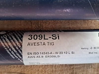 4x koker a 5 kilo laselektrode avesto, 309l-si - afbeelding 7 van  8