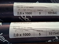 4x koker a 5 kilo laselektrode avesto, 309l-si - afbeelding 8 van  8