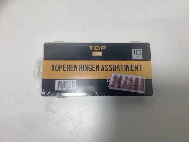 (4x) koperen ringen assortiment - 110-delig - m6 t/m m16 - afbeelding 3 van  7