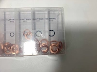 (4x) koperen ringen assortiment - 110-delig - m6 t/m m16 - afbeelding 6 van  7