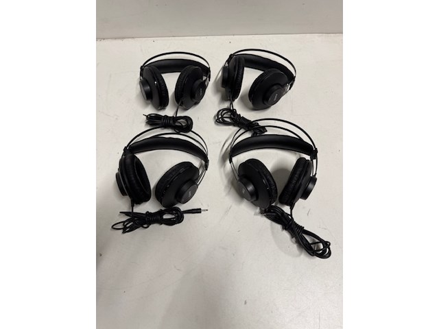 4x koptelefoon akg, k52, zwart - afbeelding 1 van  3