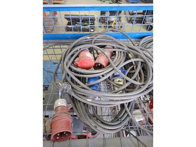 4x krachtstroom verlengkabel - afbeelding 3 van  4