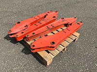 4x kubota lepelsteel passend kubota kx41 - afbeelding 4 van  6