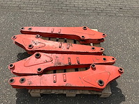 4x kubota lepelsteel passend kubota kx41 - afbeelding 6 van  6