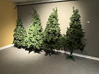 4x kunstkerstboom, groen - afbeelding 1 van  4