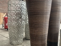 4x kunstplant in pot - afbeelding 3 van  5