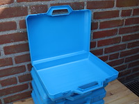 4x kunststof koffer - afbeelding 3 van  5
