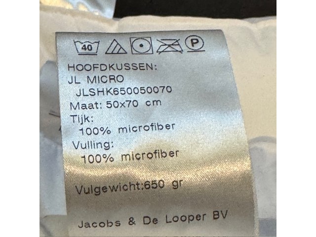 4x kussen, jacobs & de looper, jl micro - afbeelding 3 van  3