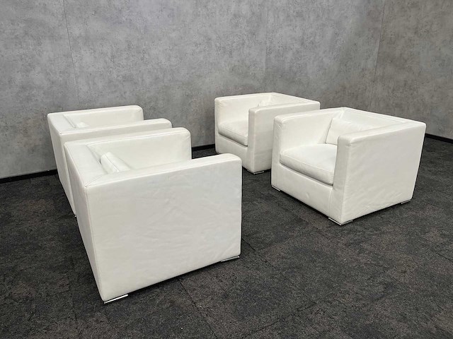 4x la nuova casa - kunstlederen fauteuil - afbeelding 6 van  9