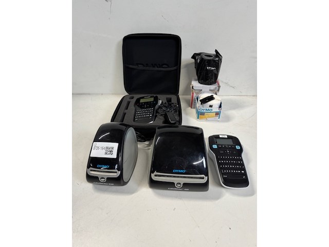 4x labelprinter dymo, labelmanager en labelwriter - afbeelding 1 van  10