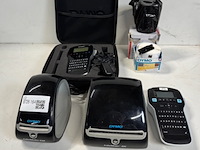 4x labelprinter dymo, labelmanager en labelwriter - afbeelding 1 van  10