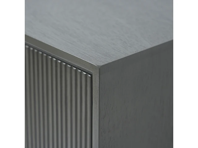 4x ladekast met 2 laden – 43 x 33 x 54.5 cm – hout – donkergrijs vidi, skaerm - afbeelding 5 van  6