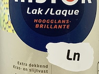 4x lak hoogglans 2,5 liter histor, perfect finish, basis ln - afbeelding 2 van  2