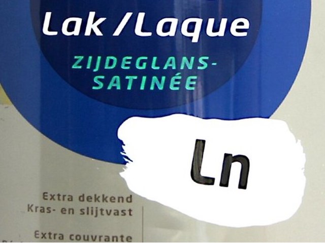 4x lak zijdeglans histor, ln, 40m² - afbeelding 2 van  2
