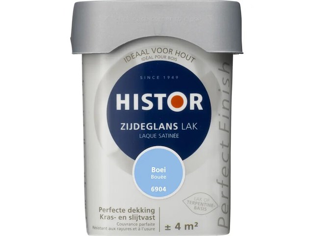 4x lak zijdeglans histor, perfect finish, boei, 250 ml - afbeelding 2 van  2