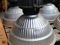 4x lamp, industrieel, grijs / chroom - afbeelding 5 van  7