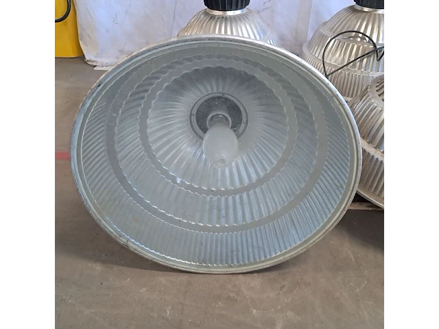 4x lamp, industrieel, grijs / chroom - afbeelding 7 van  7