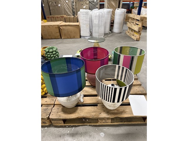 4x lamp o.a. designers guild - afbeelding 1 van  18