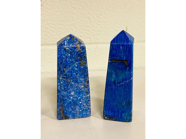 4x lapis lazuli obelisk (4-zijdig) - afbeelding 2 van  5