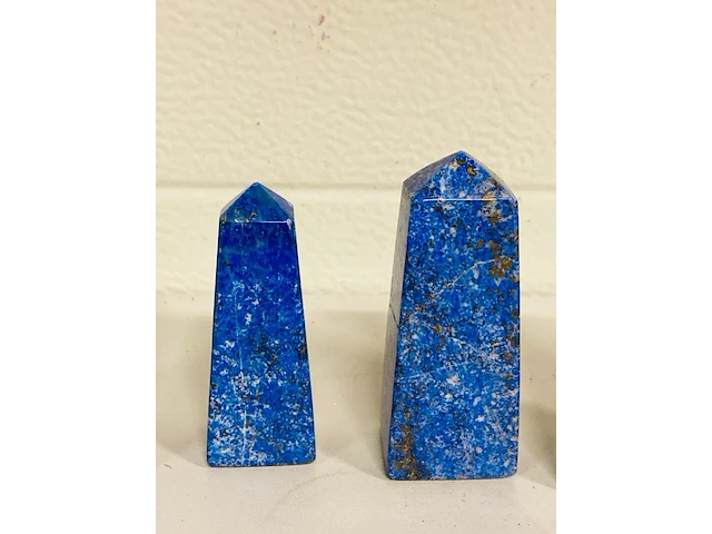 4x lapis lazuli obelisk (4-zijdig) - afbeelding 3 van  5