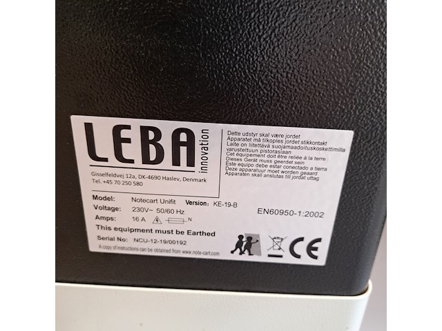 4x laptopkar notecard leba, zwart - afbeelding 2 van  4